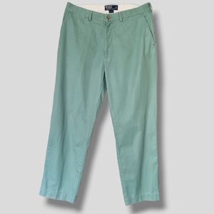 Polo by Ralph lauren men's vintage classic mint green Chino pants size 34/30